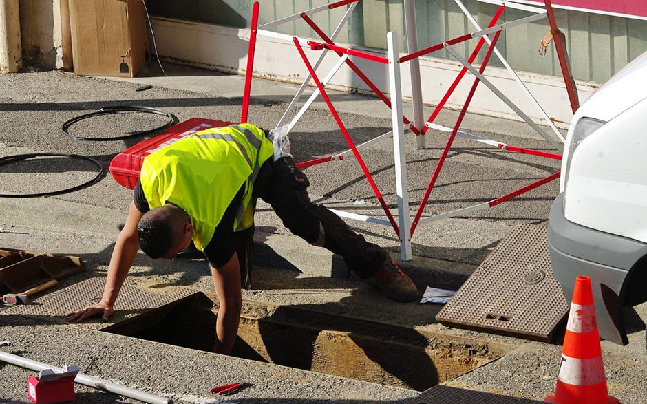 déboucher egout maison Parmain